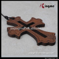 74*54mm Wooden cross Pendant